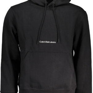 CALVIN KLEIN FELPA SENZA ZIP UOMO NERO