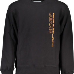 CALVIN KLEIN FELPA SENZA ZIP UOMO NERO