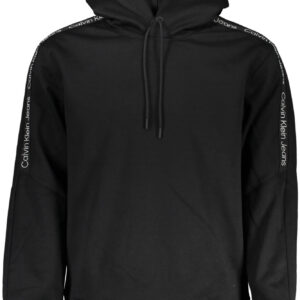 CALVIN KLEIN FELPA SENZA ZIP UOMO NERO
