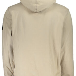 CALVIN KLEIN FELPA SENZA ZIP UOMO BEIGE