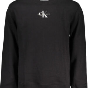 CALVIN KLEIN FELPA SENZA ZIP UOMO NERO