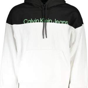 CALVIN KLEIN FELPA SENZA ZIP UOMO BIANCO