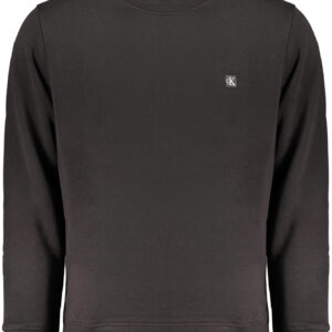 CALVIN KLEIN FELPA SENZA ZIP UOMO NERO