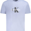 CALVIN KLEIN T-SHIRT MANICHE CORTE UOMO BLU