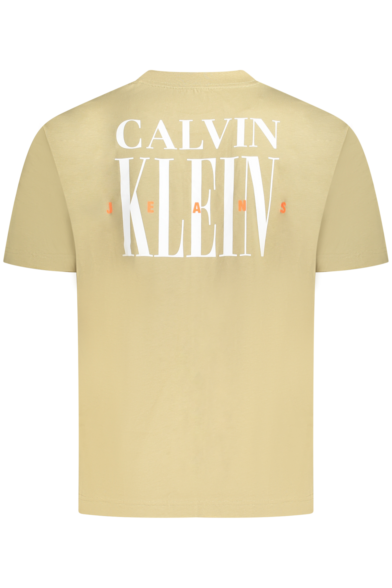 CALVIN KLEIN T-SHIRT MANICHE CORTE UOMO VERDE