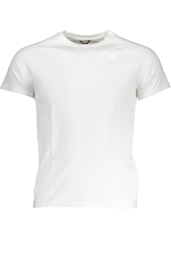 K-WAY T-SHIRT MANICHE CORTE UOMO BIANCO