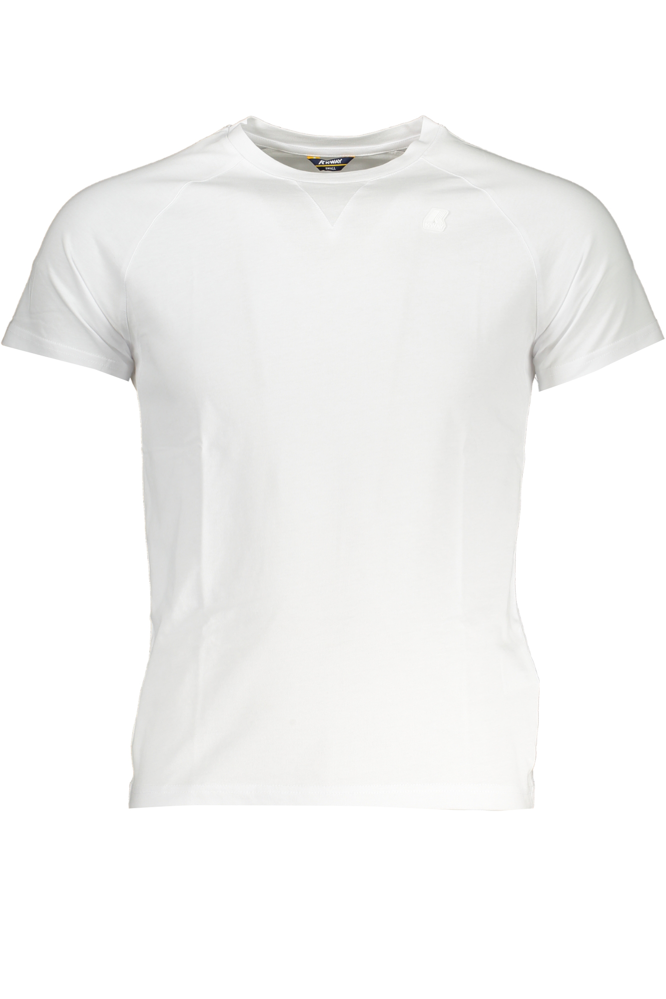 K-WAY T-SHIRT MANICHE CORTE UOMO BIANCO