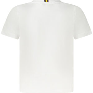 K-WAY T-SHIRT MANICHE CORTE BAMBINO BIANCO