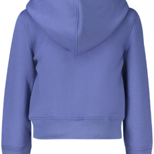 K-WAY FELPA CON ZIP BAMBINO BLU