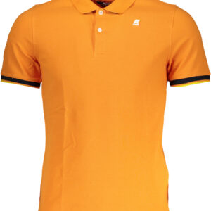 K-WAY POLO MANICHE CORTE UOMO ARANCIO