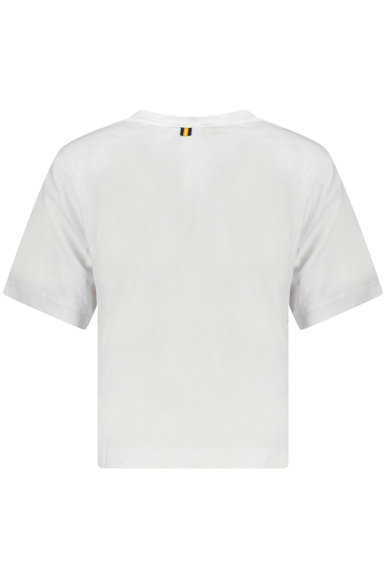K-WAY T-SHIRT MANICHE CORTE DONNA BIANCO