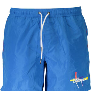 KARL LAGERFELD BEACHWEAR COSTUME PARTE SOTTO UOMO AZZURRO