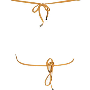 KARL LAGERFELD BEACHWEAR COSTUME PARTE SOPRA DONNA MARRONE