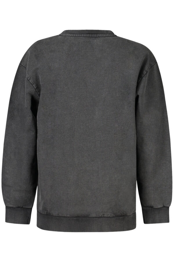 GUESS JEANS FELPA SENZA ZIP BAMBINO NERO