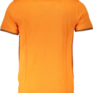HARMONT & BLAINE POLO MANICHE CORTE UOMO ARANCIO