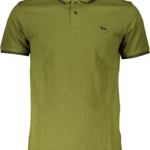 HARMONT & BLAINE POLO MANICHE CORTE UOMO VERDE