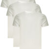 CALVIN KLEIN T-SHIRT MANICHE CORTE UOMO BIANCO