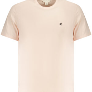 CALVIN KLEIN T-SHIRT MANICHE CORTE UOMO ROSA