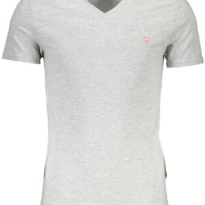 GUESS JEANS T-SHIRT MANICHE CORTE UOMO GRIGIO