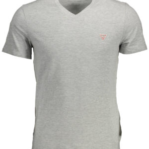 GUESS JEANS T-SHIRT MANICHE CORTE UOMO GRIGIO