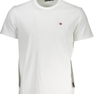 NAPAPIJRI T-SHIRT MANICHE CORTE UOMO BIANCO