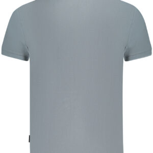 NAPAPIJRI POLO MANICHE CORTE UOMO GRIGIO