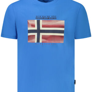 NAPAPIJRI T-SHIRT MANICHE CORTE UOMO BLU