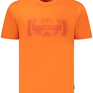 NAPAPIJRI T-SHIRT MANICHE CORTE UOMO ARANCIO