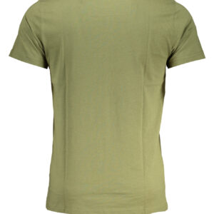 CAVALLI CLASS T-SHIRT MANICHE CORTE UOMO VERDE