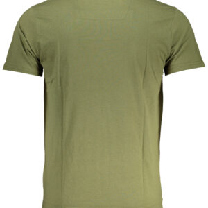 CAVALLI CLASS T-SHIRT MANICHE CORTE UOMO VERDE