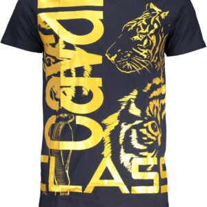 CAVALLI CLASS T-SHIRT MANICHE CORTE UOMO BLU