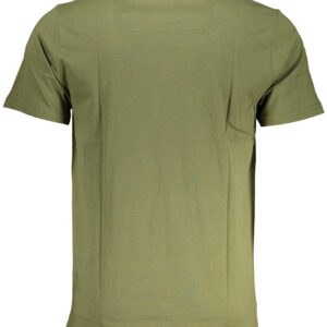 CAVALLI CLASS T-SHIRT MANICHE CORTE UOMO VERDE