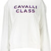 CAVALLI CLASS FELPA SENZA ZIP DONNA BIANCO