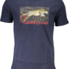 CAVALLI CLASS T-SHIRT MANICHE CORTE UOMO BLU