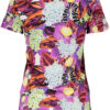 CAVALLI CLASS T-SHIRT MANICHE CORTE DONNA VIOLA