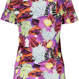 CAVALLI CLASS T-SHIRT MANICHE CORTE DONNA VIOLA