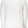 CAVALLI CLASS FELPA SENZA ZIP UOMO BIANCO