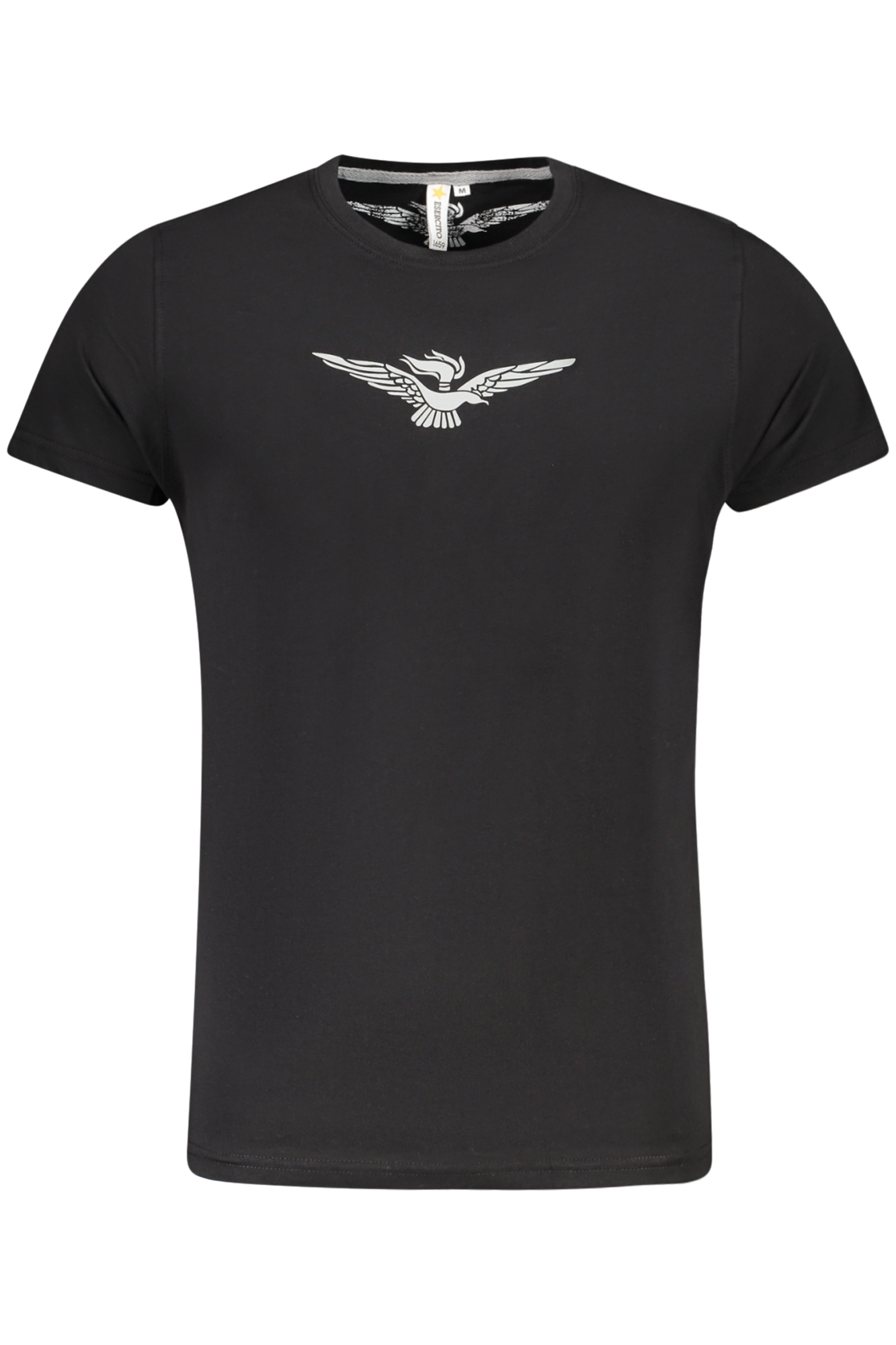 ESERCITO 1659 T-SHIRT MANICHE CORTE UOMO NERO