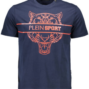 PLEIN SPORT T-SHIRT MANICHE CORTE UOMO BLU