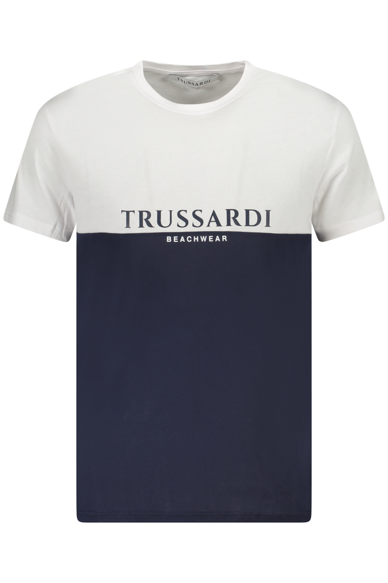 TRUSSARDI T-SHIRT MANICHE CORTE UOMO BIANCO