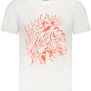 CAVALLI CLASS T-SHIRT MANICHE CORTE UOMO BIANCO