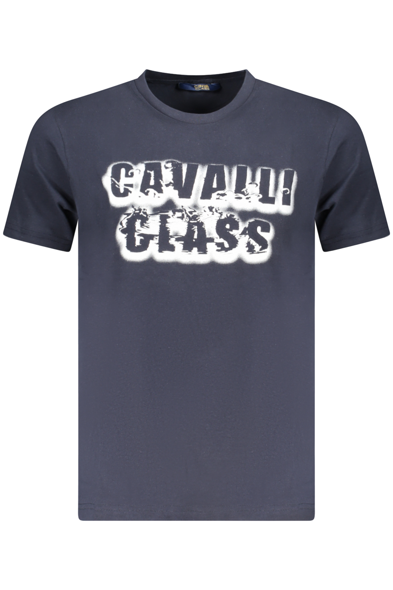 CAVALLI CLASS T-SHIRT MANICHE CORTE UOMO BLU