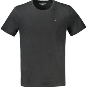 TOMMY HILFIGER T-SHIRT MANICHE CORTE UOMO NERO