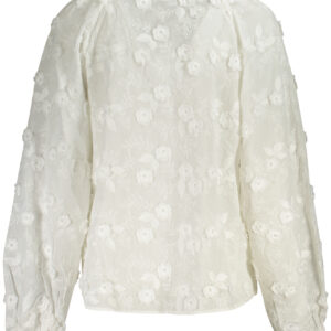 GUESS JEANS CAMICIA MANICHE LUNGHE DONNA BIANCO