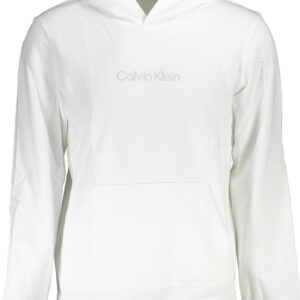 CALVIN KLEIN FELPA SENZA ZIP UOMO BIANCO