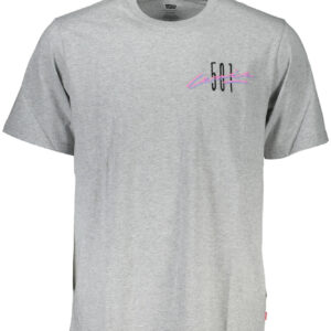 LEVI'S T-SHIRT MANICHE CORTE UOMO GRIGIO