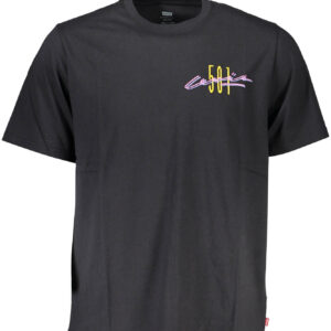 LEVI'S T-SHIRT MANICHE CORTE UOMO NERO
