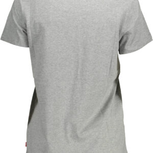 LEVI'S T-SHIRT MANICHE CORTE DONNA GRIGIO