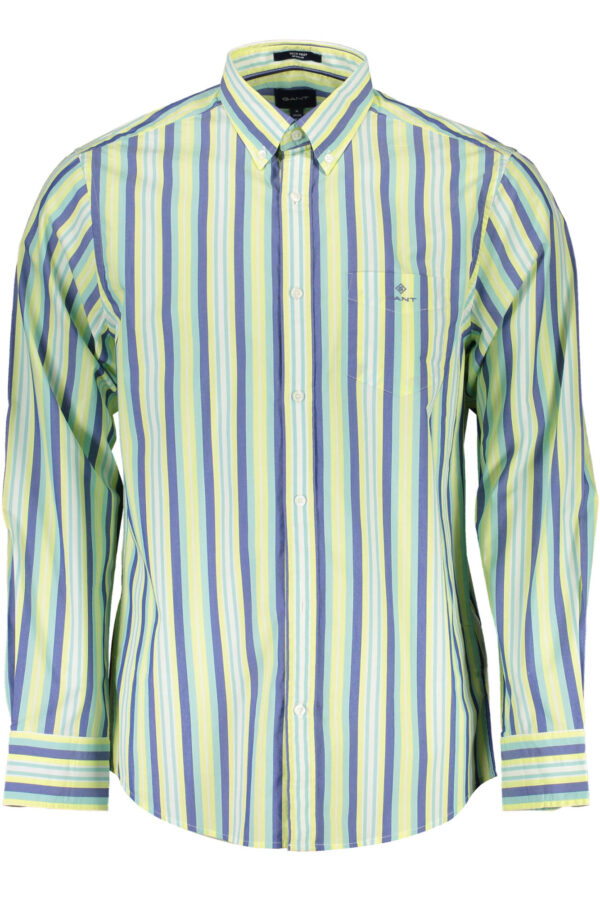 GANT CAMICIA MANICHE LUNGHE UOMO GIALLO