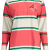 GANT POLO MANICHE LUNGHE DONNA ROSA